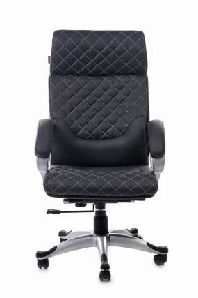 Adiko High Back Executive Revolving Office Chair in Black