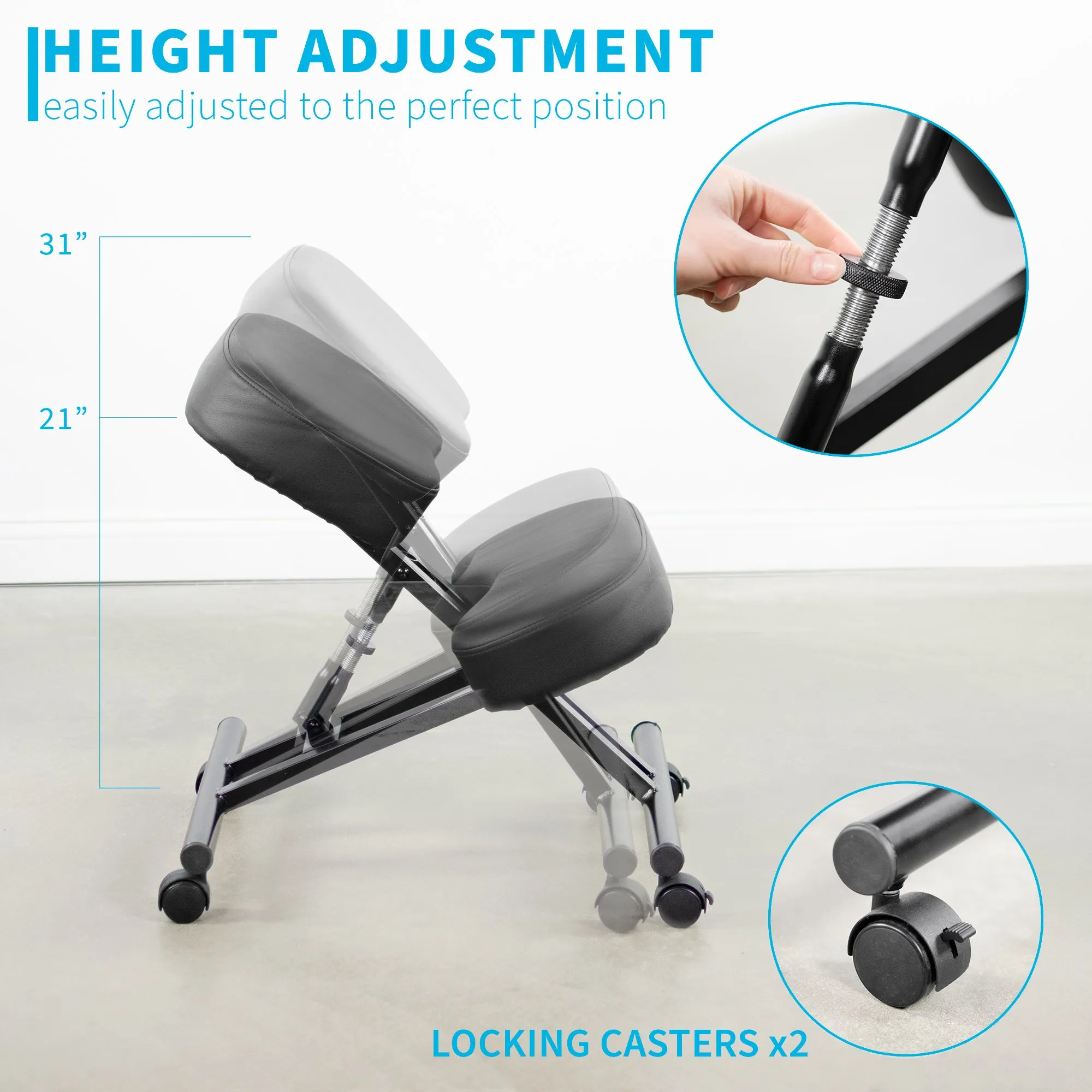 Adjustable Ergonomic Kneeling Chair