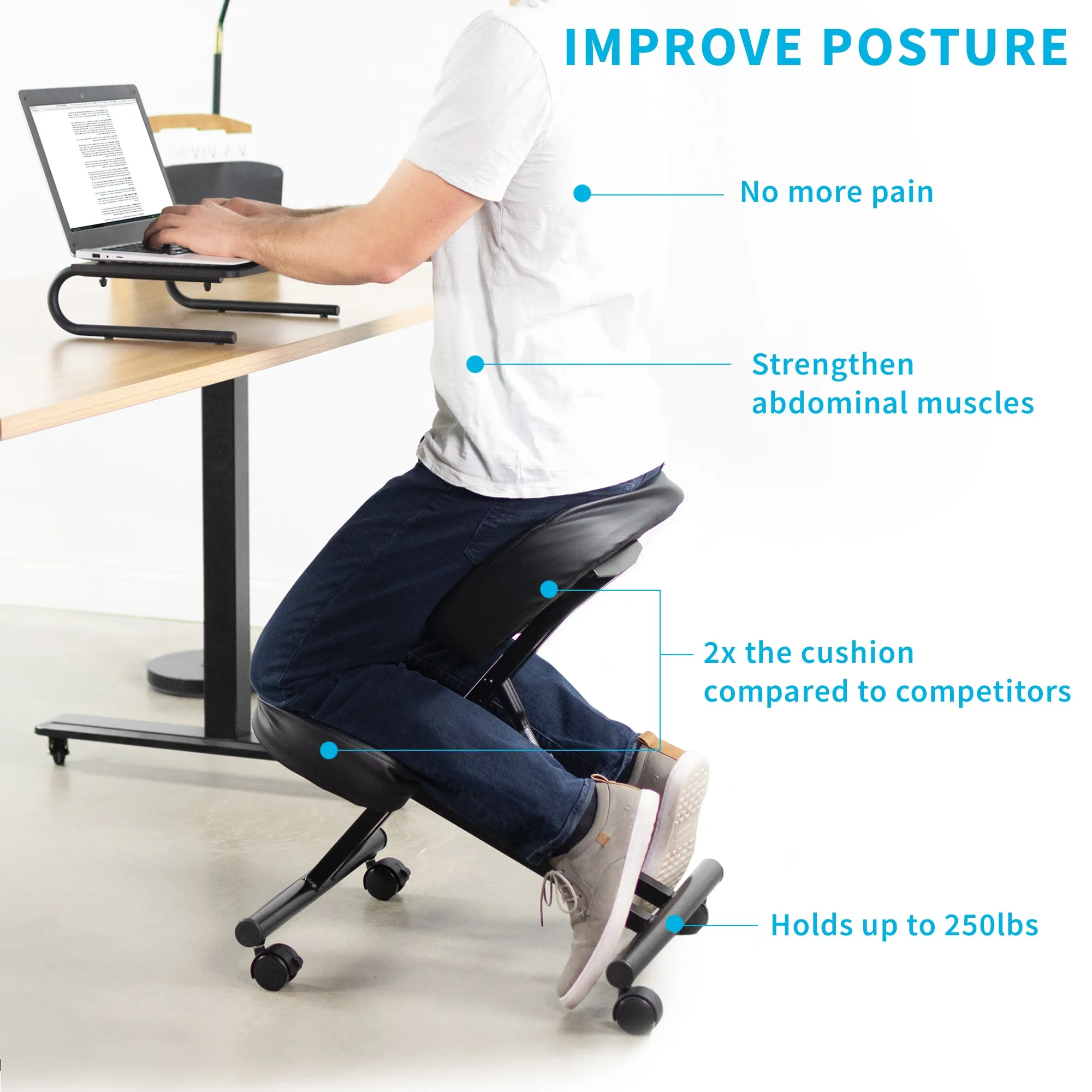 Adjustable Ergonomic Kneeling Chair