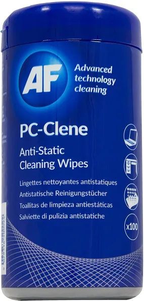 Af Pc-Clene 100 Tub Wipes