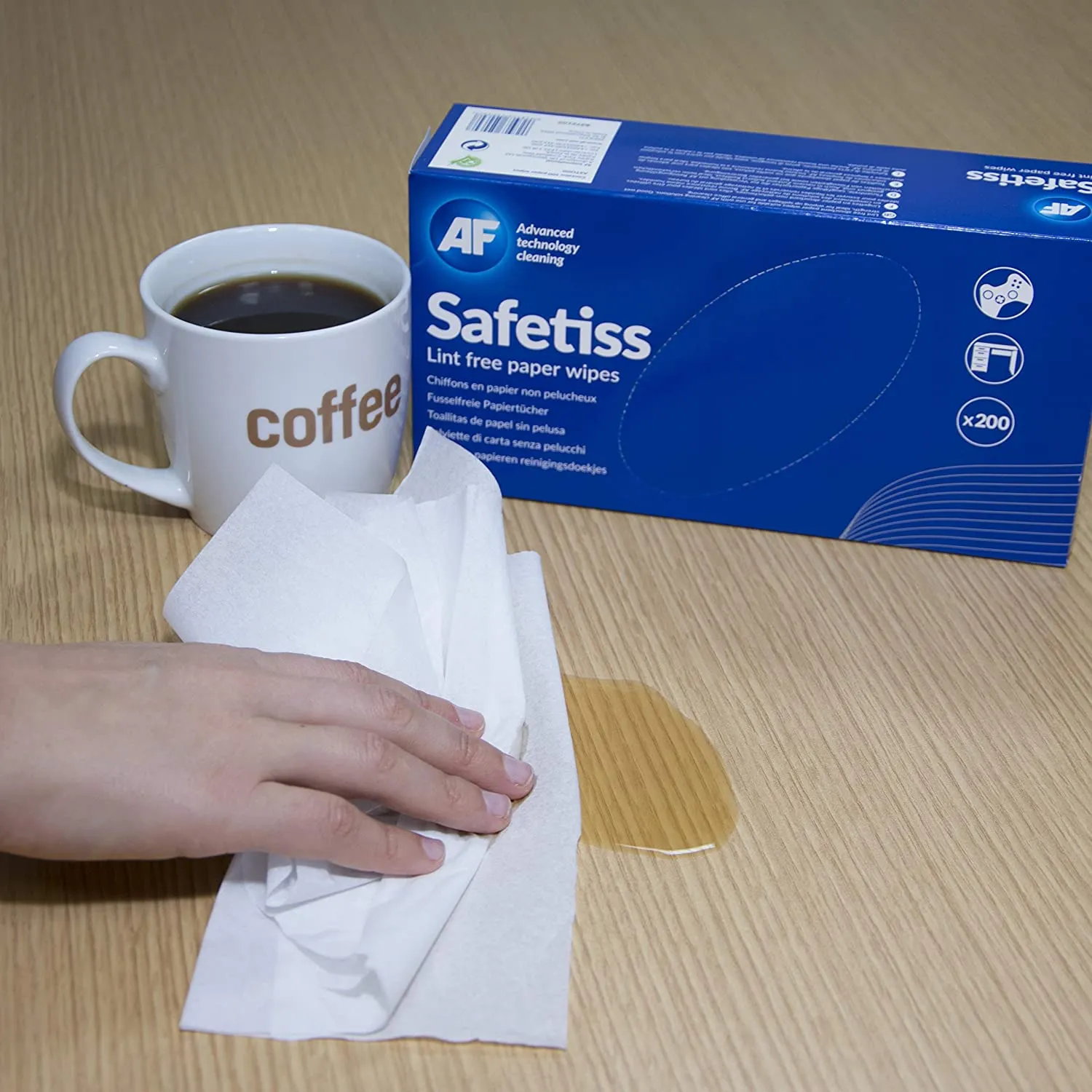 AF SAFETISS 200 P/WIPES