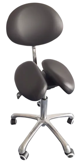 Affinity Split Seat. Backrest saddle stool