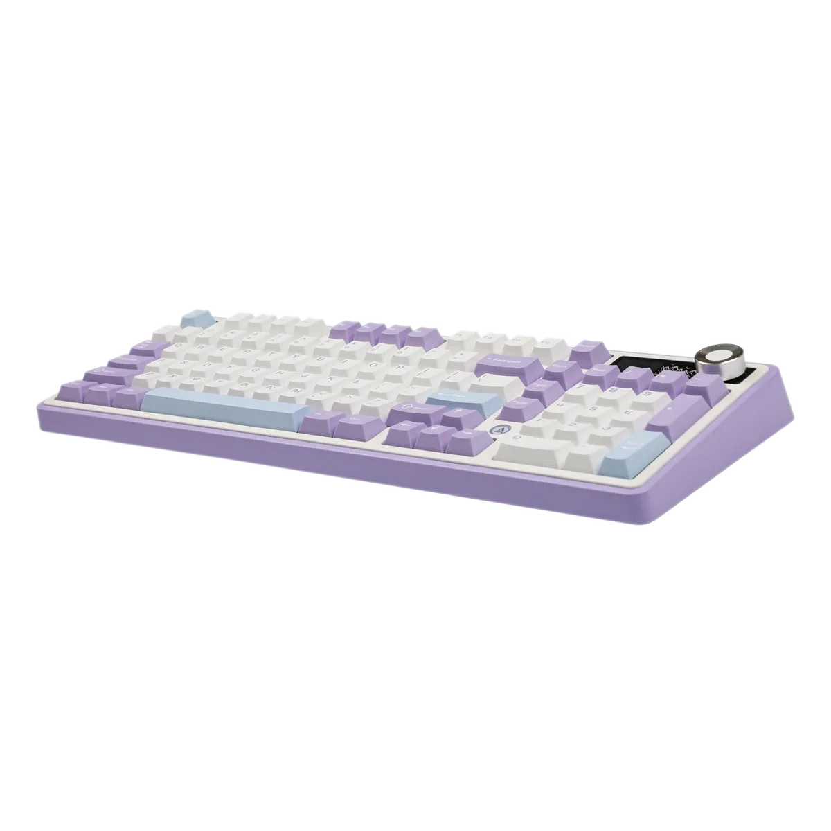 Ajazz AK980 Purple-White-Blue Mechanical keyboard With Screen RGB Wired&Wireless (Maillard switch)