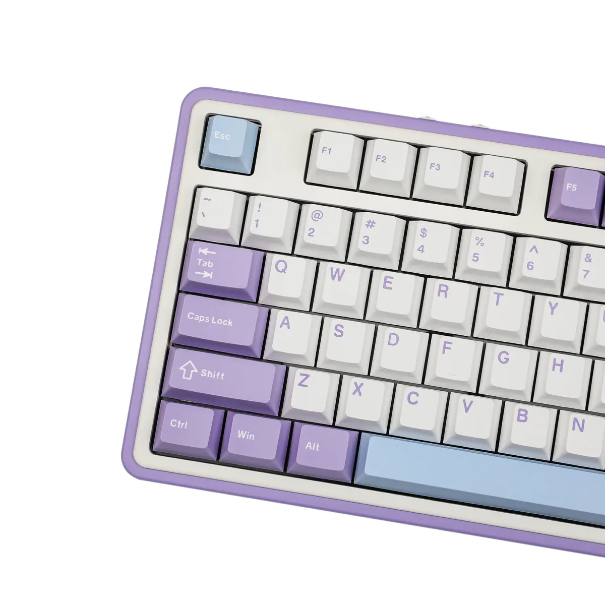 Ajazz AK980 Purple-White-Blue Mechanical keyboard With Screen RGB Wired&Wireless (Maillard switch)