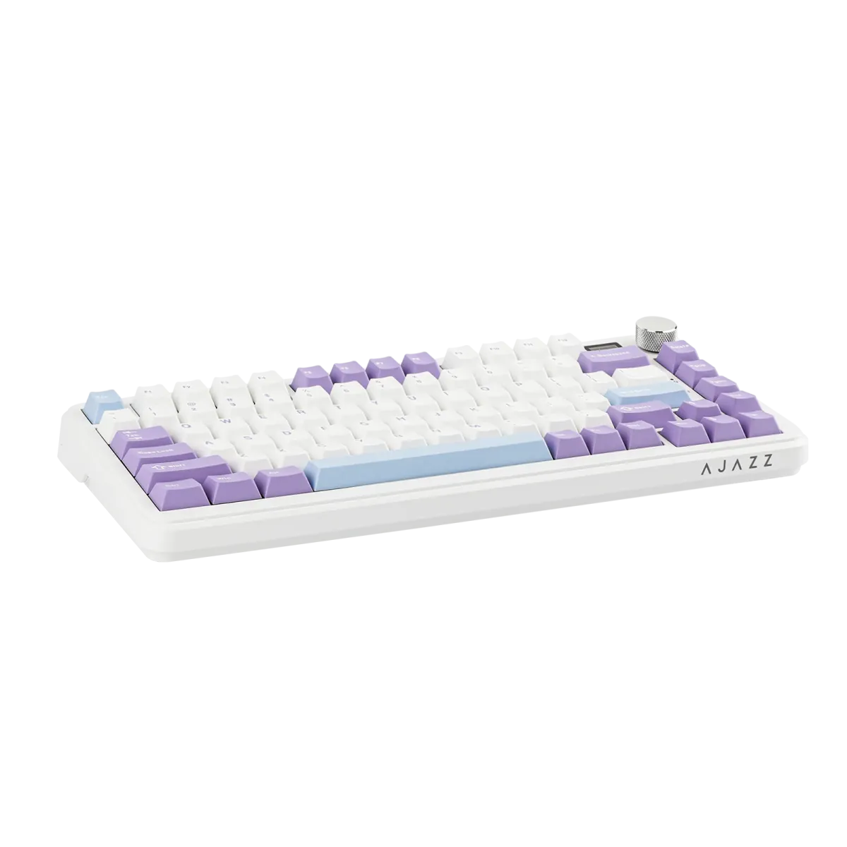 Ajazz AK980 Purple-White-Blue Mechanical keyboard With Screen RGB Wired&Wireless (Maillard switch)