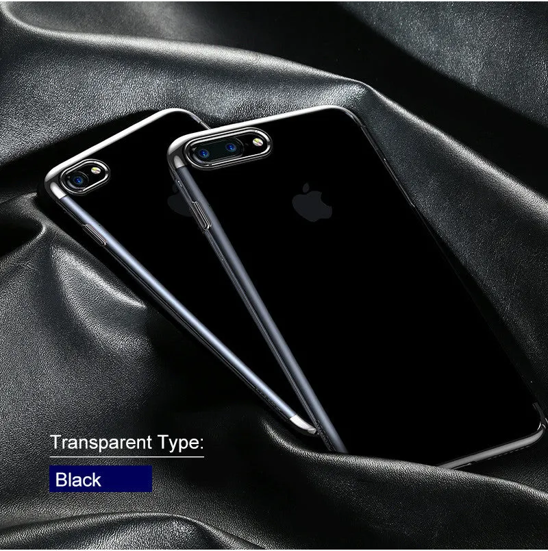 Anti-scratch Electroplating Protective Hard Case For iPhone