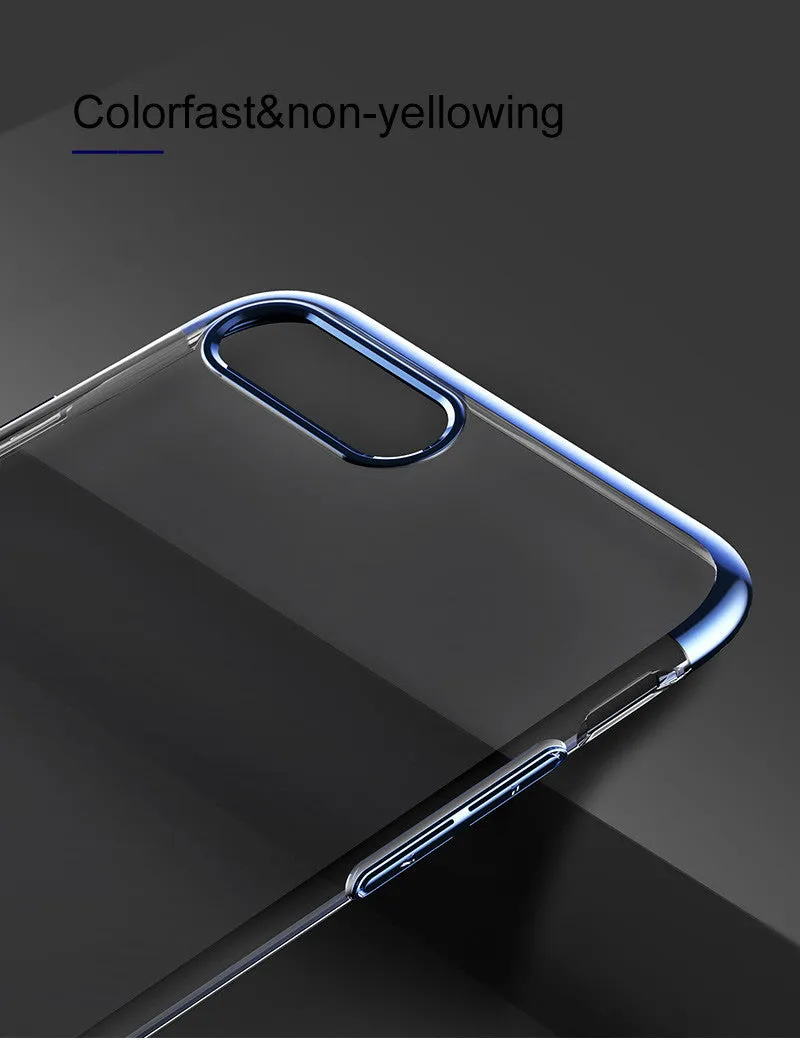 Anti-scratch Electroplating Protective Hard Case For iPhone