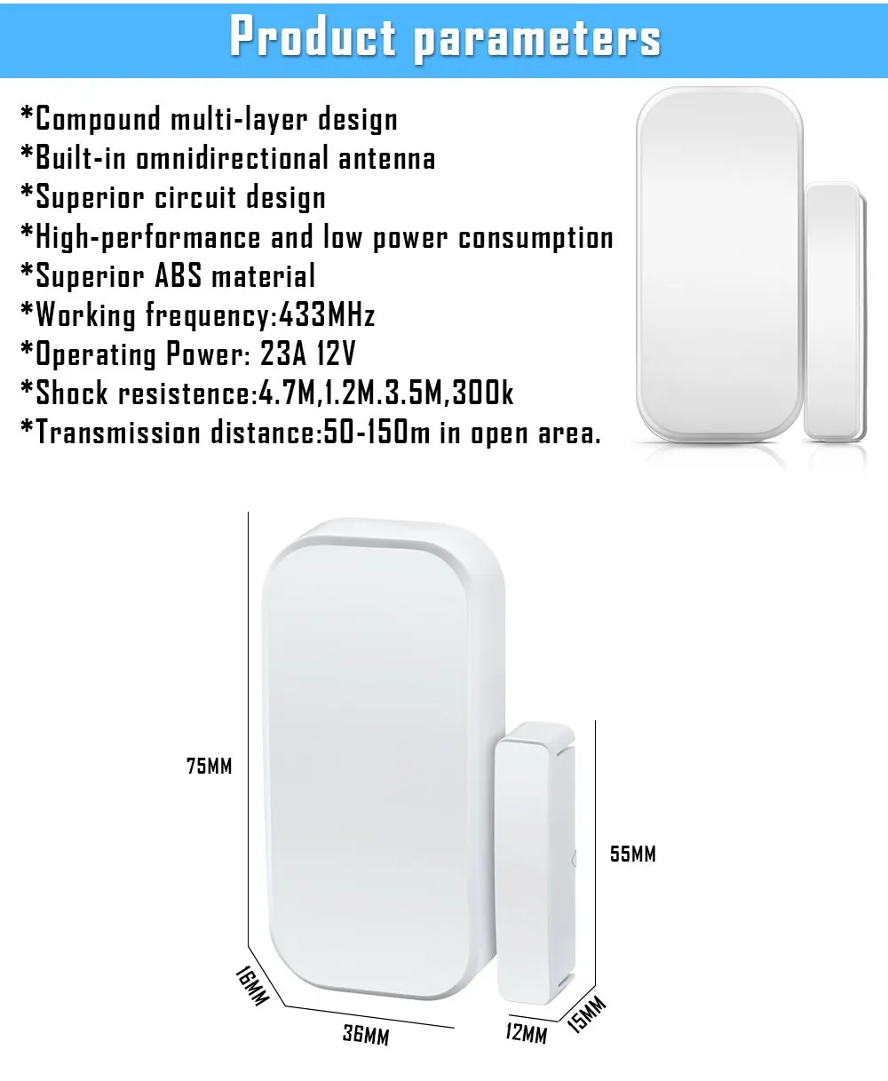 APP Wireless Home Security Alarm System