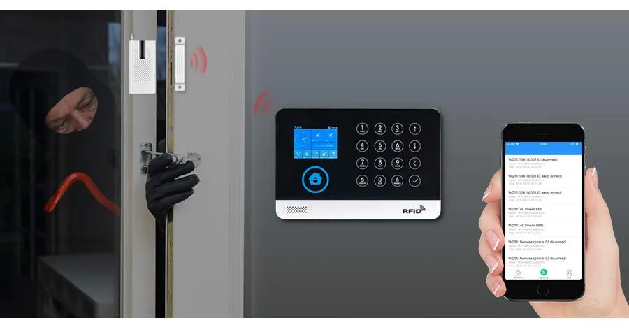 APP Wireless Home Security Alarm System