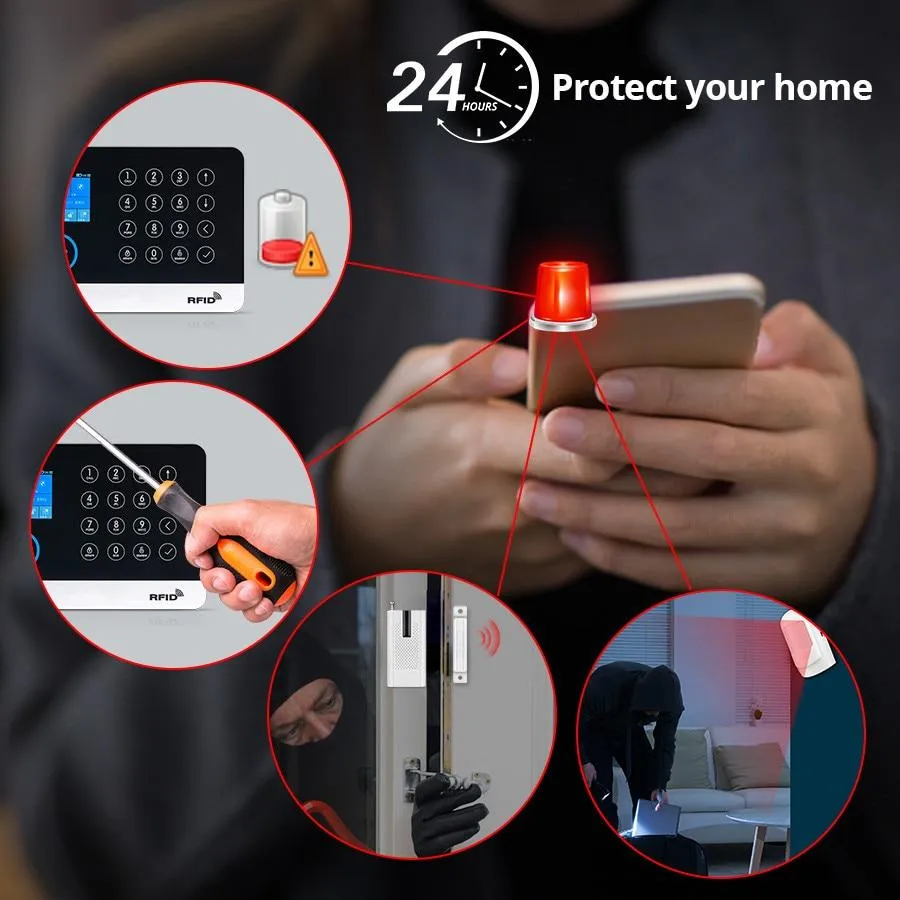 APP Wireless Home Security Alarm System