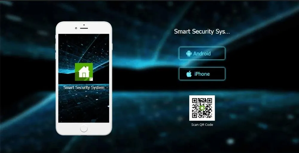 APP Wireless Home Security Alarm System