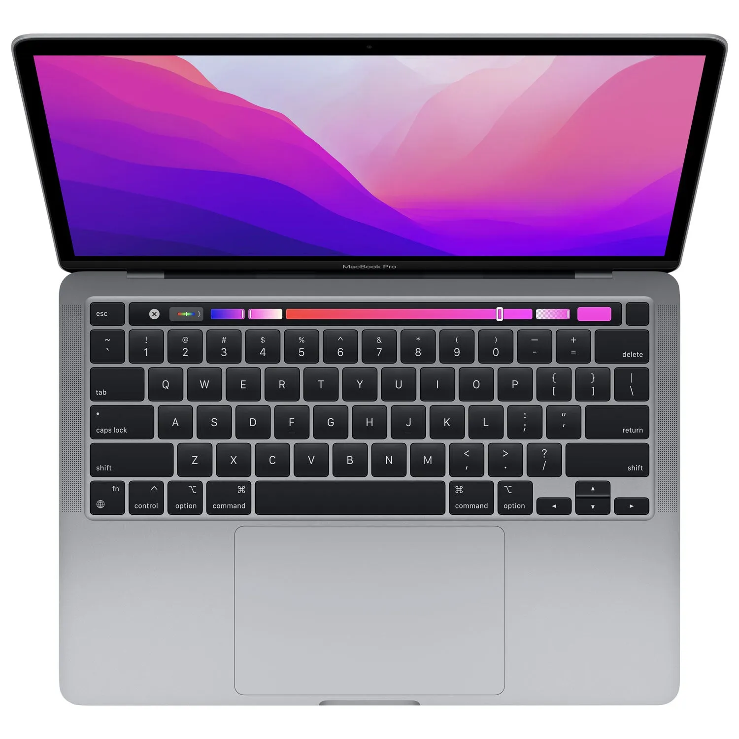 Apple MacBook Pro 13.3" w/ Touch Bar (2022) - Space Grey (Apple M2 Chip / 256GB SSD / 8GB RAM) - English