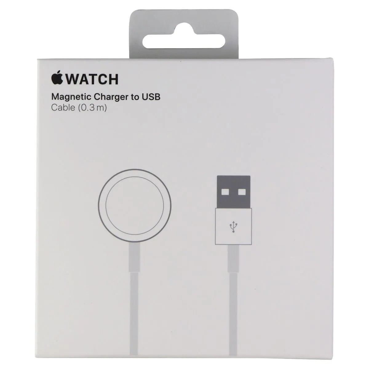 Apple Watch Magnetic Charging Cable (.3m) - White