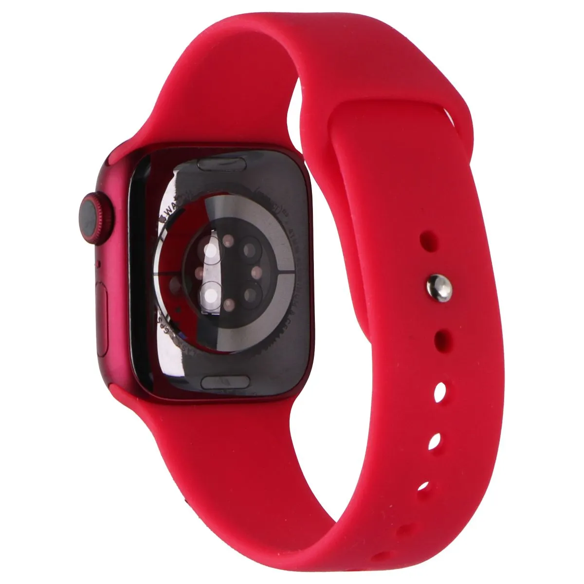 Apple Watch Series 7 (A2476) (GPS LTE) 41mm - Red Aluminum/Red Sport Band