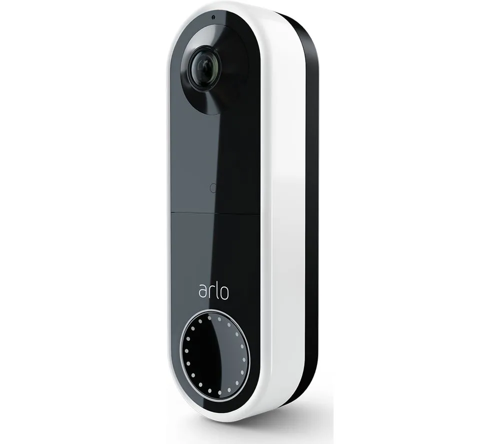 Arlo Video Doorbell Wire-Free - Video Intercom System - Wireless (Wi-Fi) - 1 Camera(S) - White