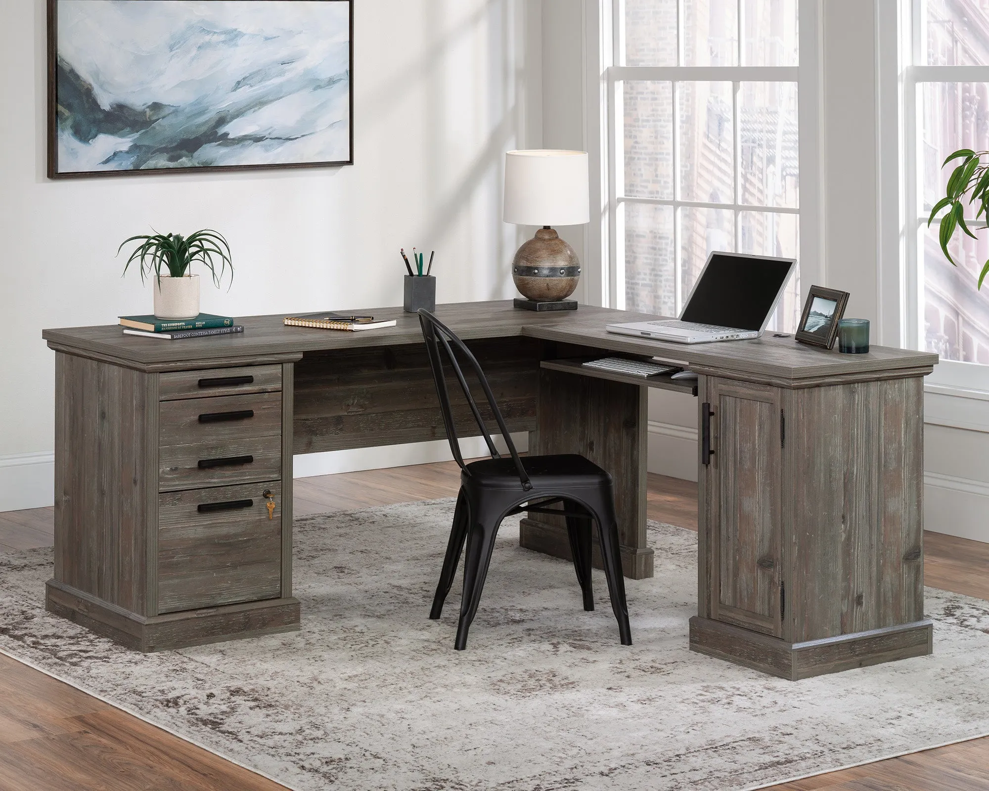 Aspen Post L-Desk 66 X 66 Pp A2