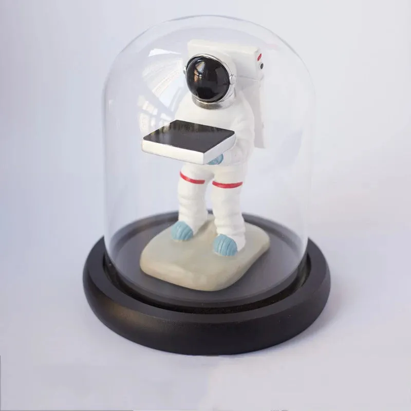 Astronaut Watch Stand for Charging Display Watch Holder Case with  Charging Cable