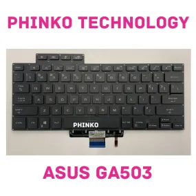 Asus Zephyrus G15 GA503 GA503Q GA503QR GA503QS M16 GU603H KEYBOARD US BACKLIT