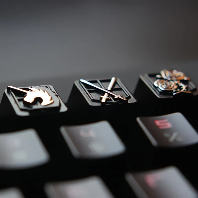 Attack On Titan Mechanical Keyboard Keycaps