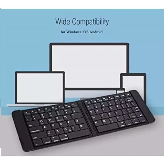 B023 Ultra Light Mini Bluetooth Folding Keyboard