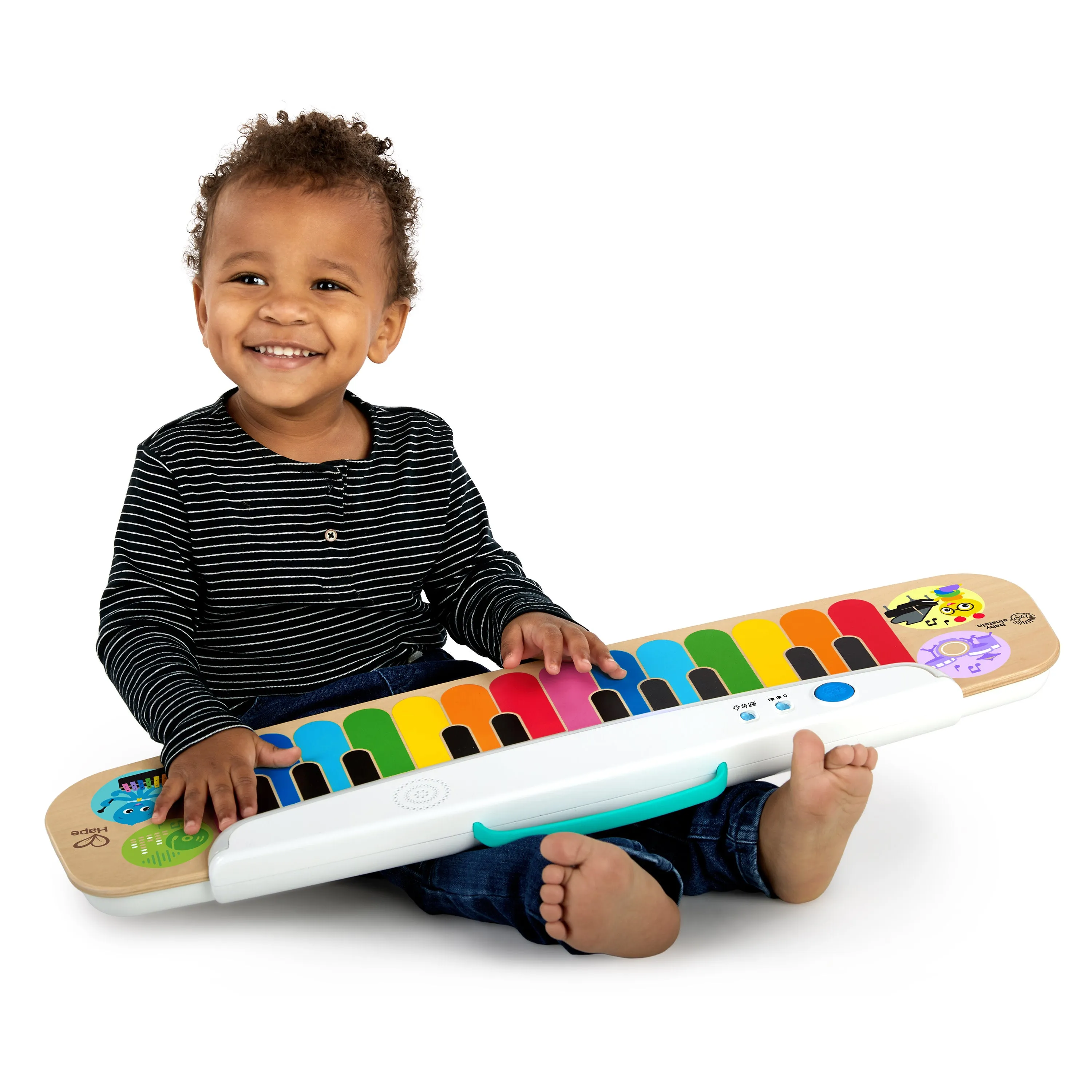 Baby Einstein Notes & Keys Magic Touch Wooden Electronic Keyboard Toddler Toy