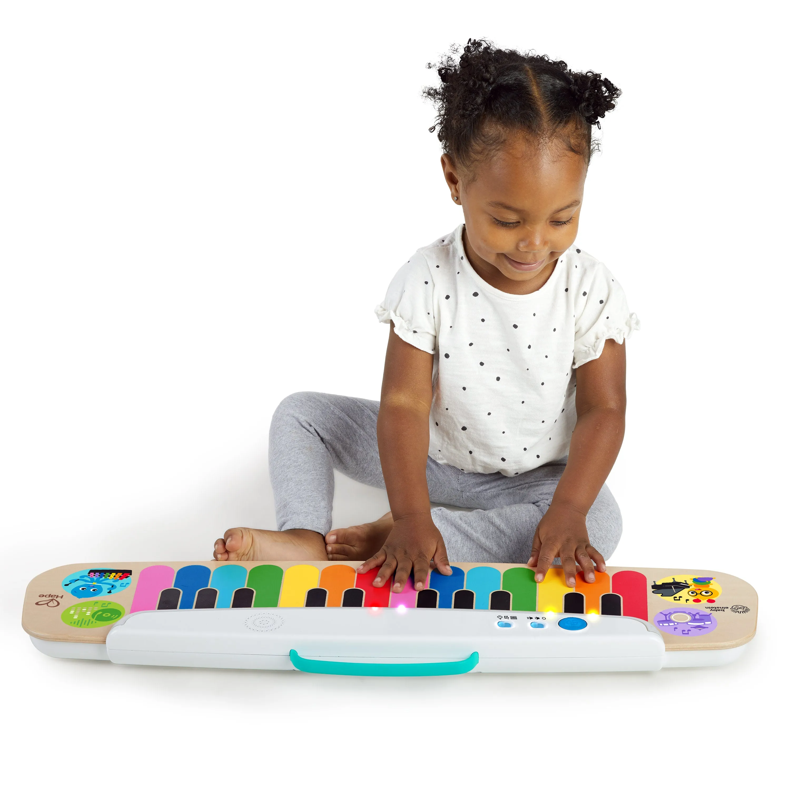 Baby Einstein Notes & Keys Magic Touch Wooden Electronic Keyboard Toddler Toy