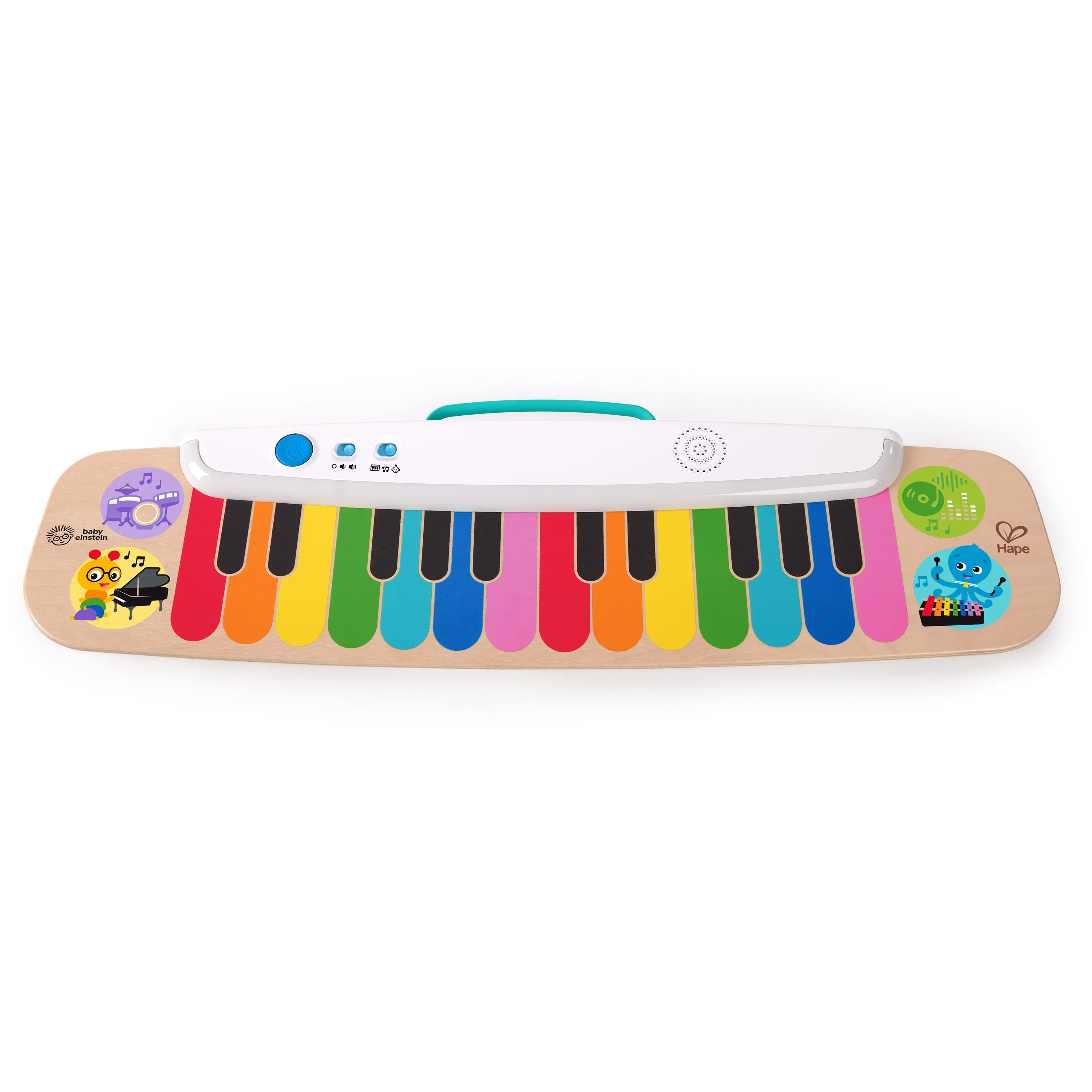 Baby Einstein Notes & Keys Magic Touch Wooden Electronic Keyboard Toddler Toy