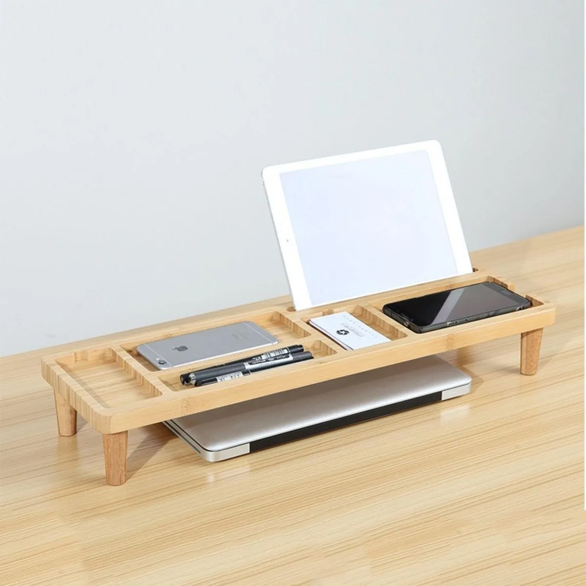 Bamboo Stand Organizer for Desk