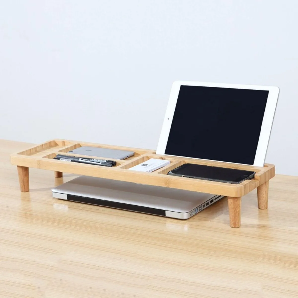 Bamboo Stand Organizer for Desk