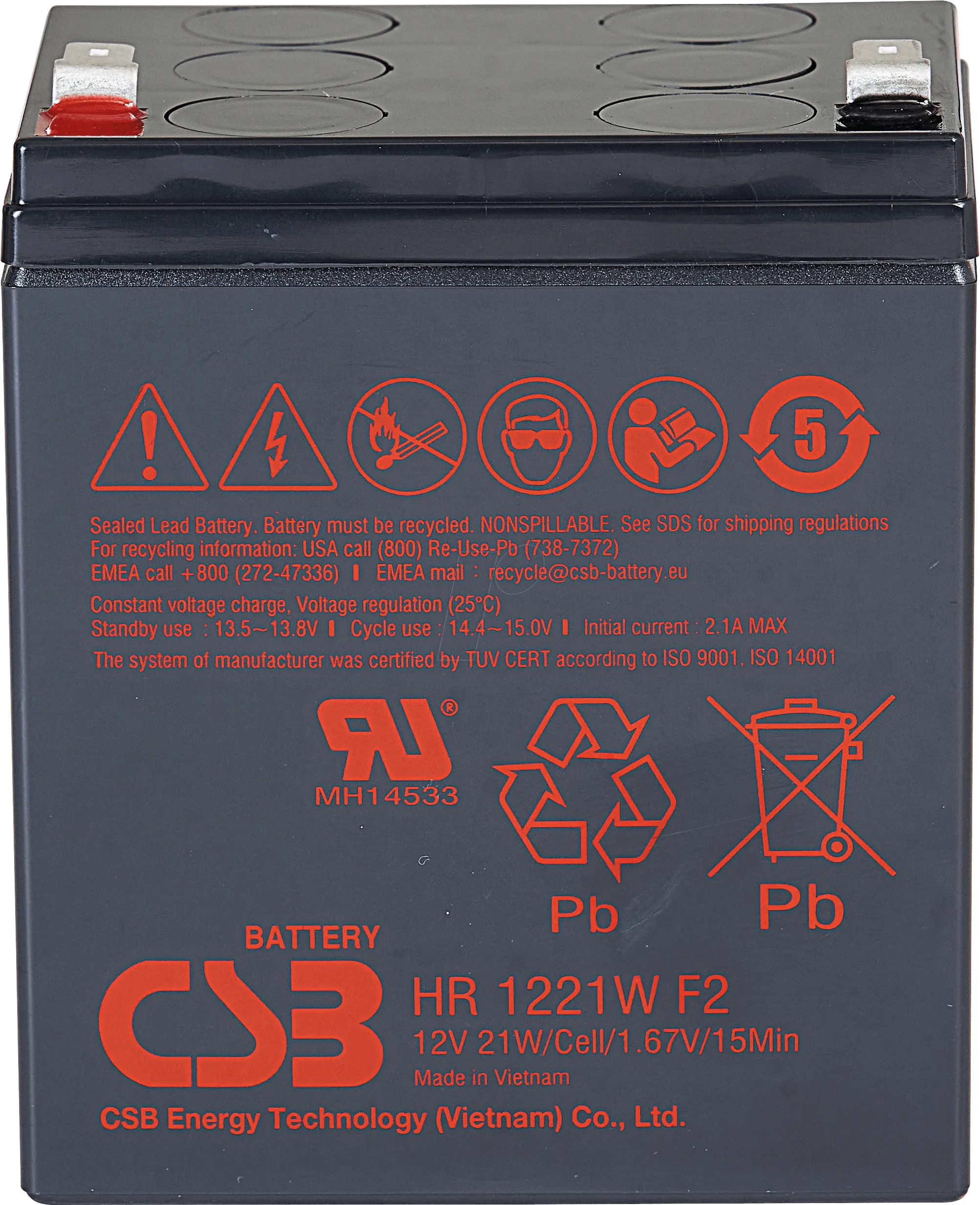 Battery Kit for Compaq PowerUPS R3000 XR 204503-001 APC SYBT2 HR1221WF2X10