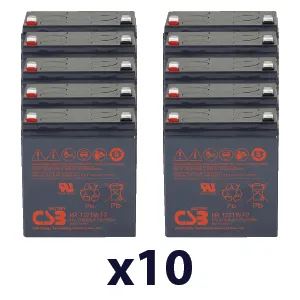 Battery Kit for Compaq PowerUPS R3000 XR 204503-001 APC SYBT2 HR1221WF2X10