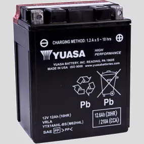 Battery YTX14AHL-BS - YUASA