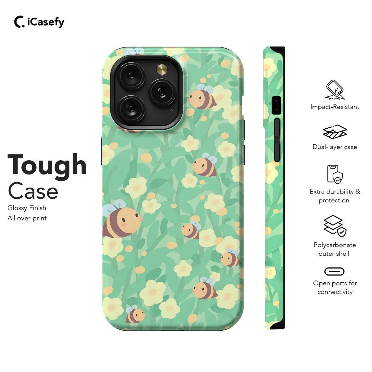 Bee Phone Case iPhone Samsung Pixel & More 409