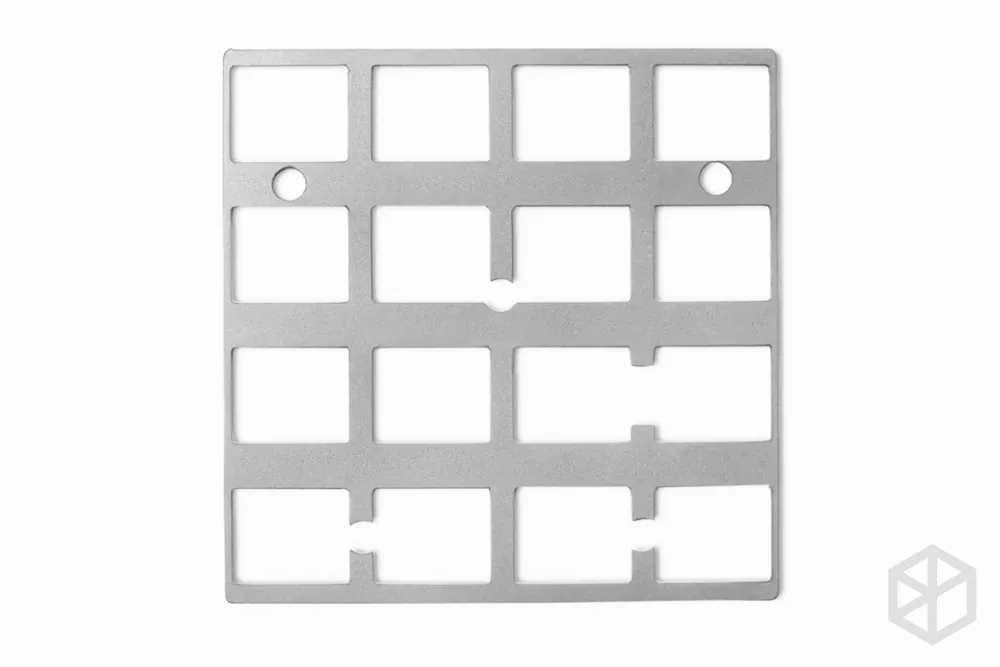 bm16a 16 keys Custom Mechanical Keyboard PCB plate programmed numpad layouts qmk firmware with rgb bottom underglow alps mx