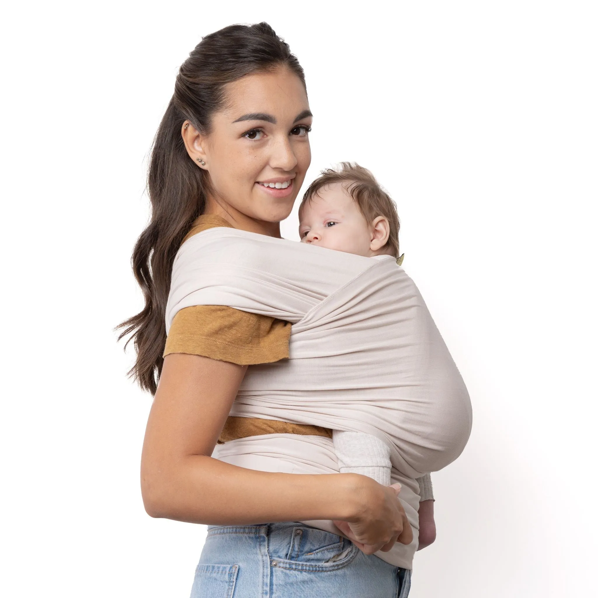 Boba Organic Serenity Wrap Baby Carrier - Stone