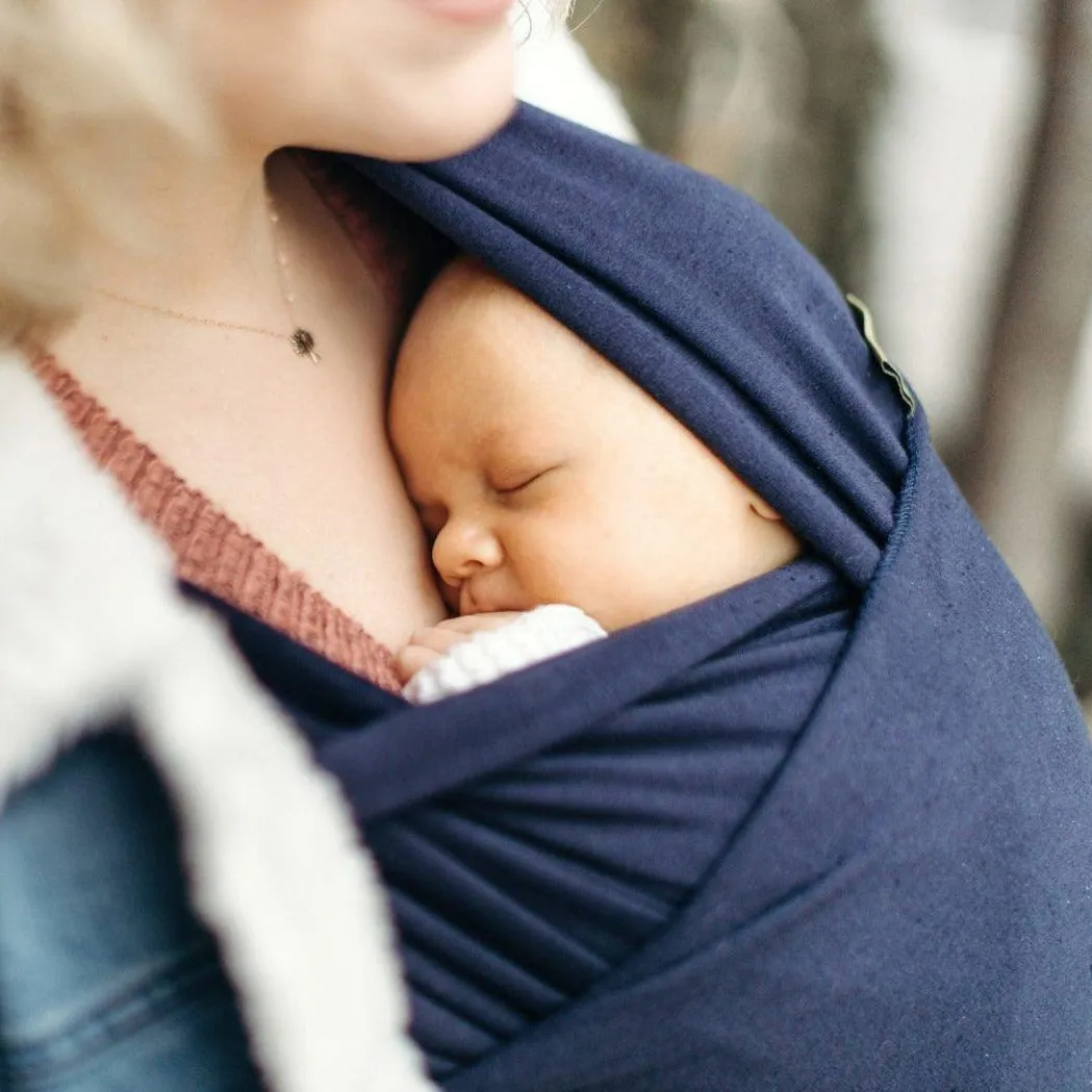 Boba Standard Wrap Baby Carrier - Navy Blue