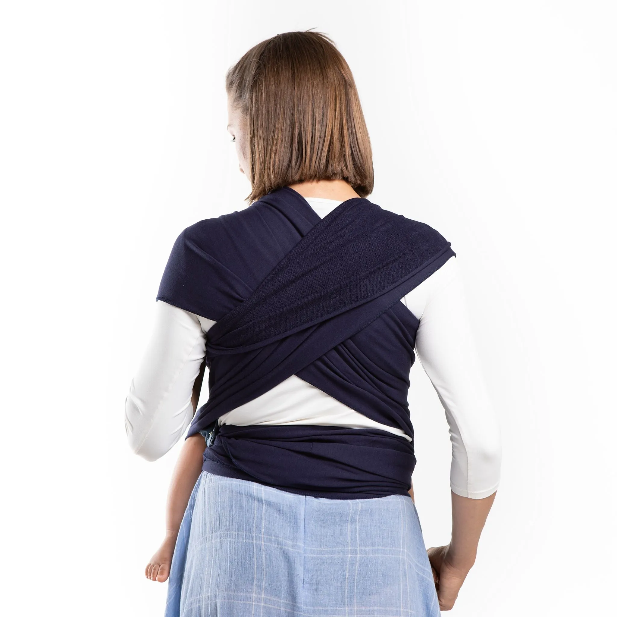 Boba Standard Wrap Baby Carrier - Navy Blue