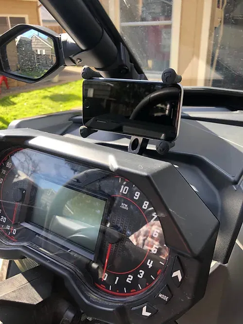 BOSMAN DESIGNS RZR Pro XP/ Pro R/Turbo R Phone/Mounting Bracket