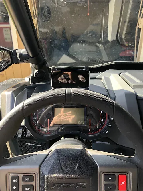 BOSMAN DESIGNS RZR Pro XP/ Pro R/Turbo R Phone/Mounting Bracket