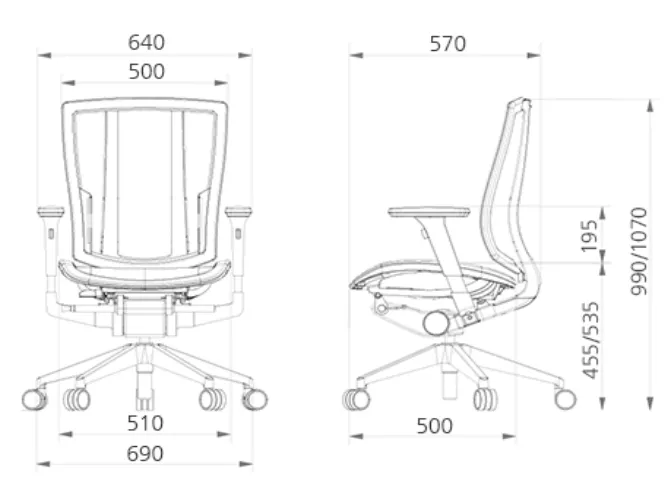 Bravo Ergonomic Computer Chair