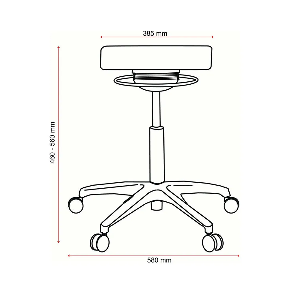 Buro Polo Office Stool