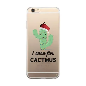 Care For Cactmus Clear Case