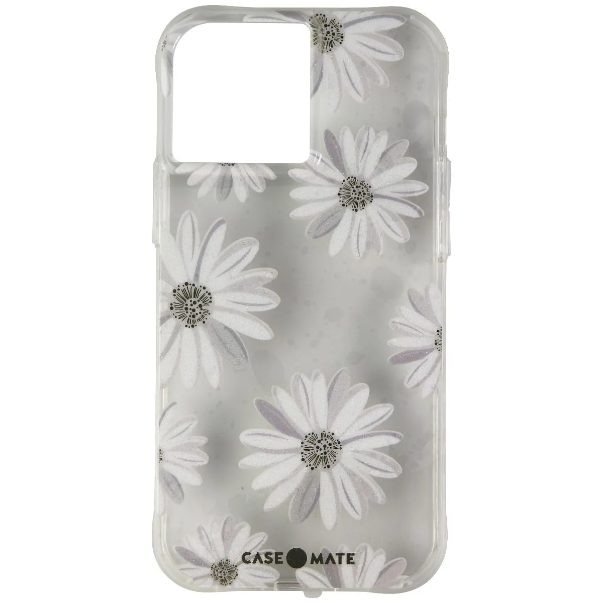 Case-Mate Tough Prints Case for iPhone 13 Pro Max / 12 Pro Max - Glitter Daisies