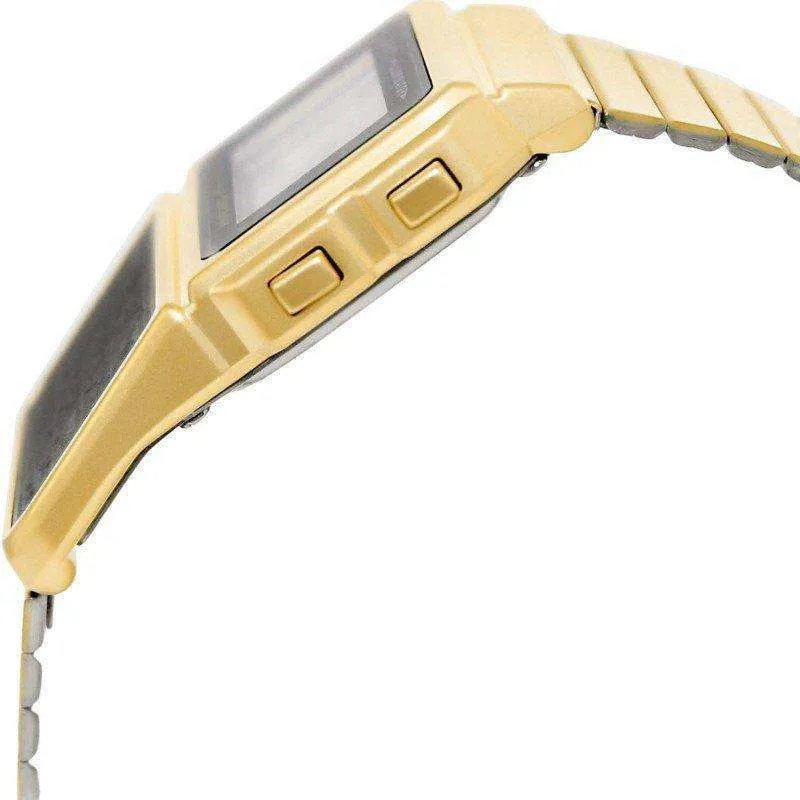 Casio DBC-611G-1DF Gold Plated Calculator Watch For Men and Women