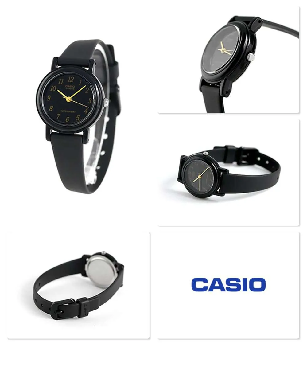 Casio LQ-139AMV-1LDF Black Resin Watch for Women