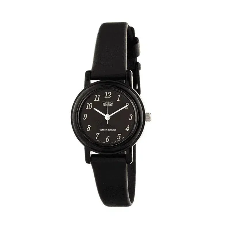 Casio LQ-139AMV-1LDF Black Resin Watch for Women