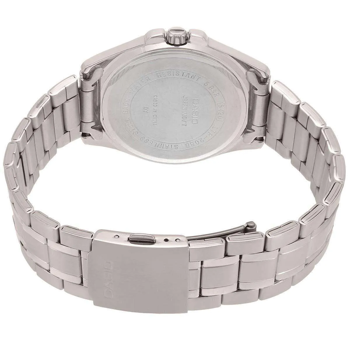 Casio LTP-2088D-2A2 Silver Stainless Watch for Women