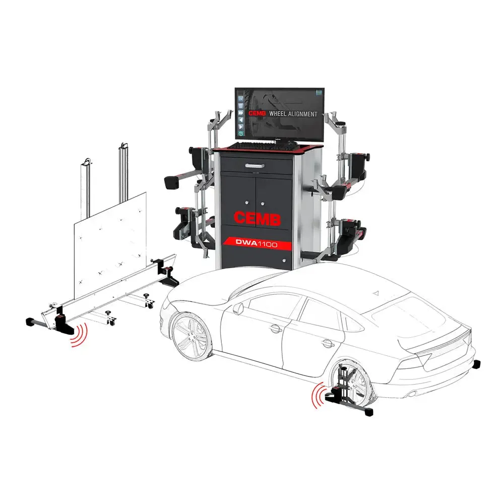 CEMB Wireless CCD Wheel Alignment System with ADAS - DWA1100ADAS