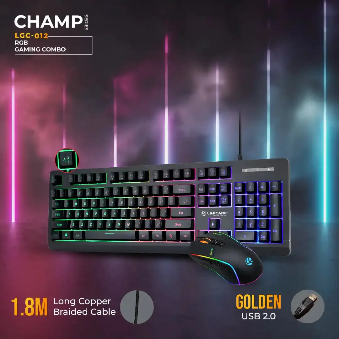 Champ RGB Gaming Combo (LGC-012)