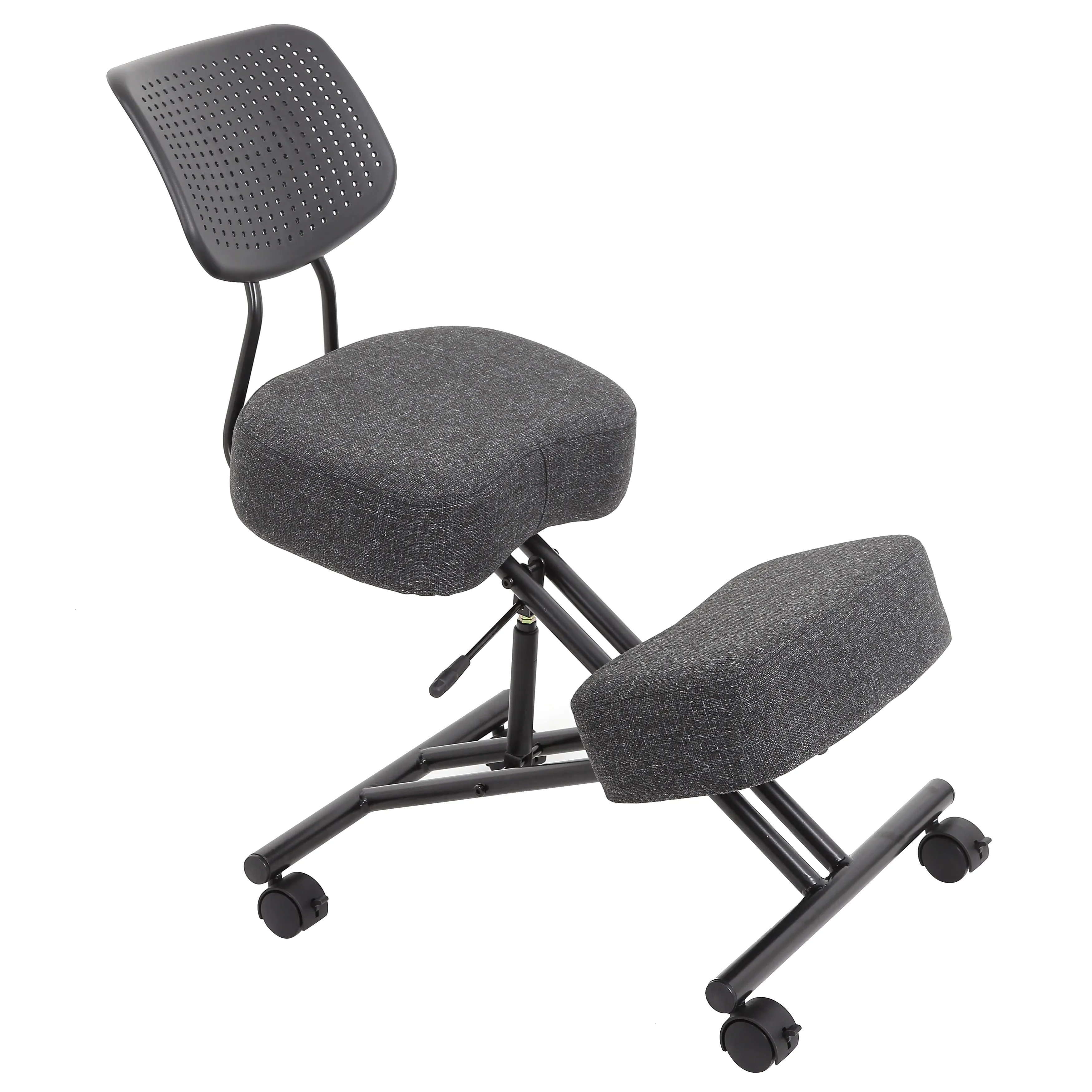 Charter Modern Height Adjustable Ergonomic Kneeling Task Chair